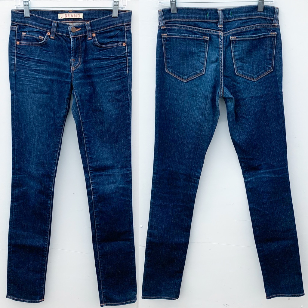 J Brand Pencil Skinny Leg Jeans 912 Ink Size 25